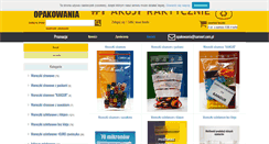 Desktop Screenshot of opakowania.samnet.com.pl